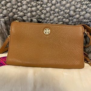 New Tory Burch Bark Crossbody